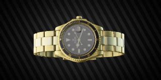 Roler Submariner gold wrist watch 